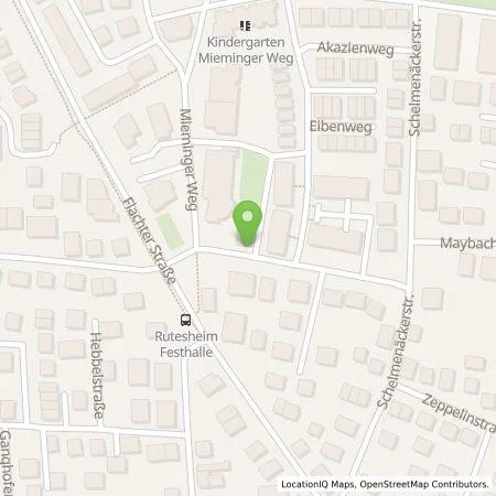 Standortübersicht der Tankstelle eze.network GmbH in 71277 Rutesheim