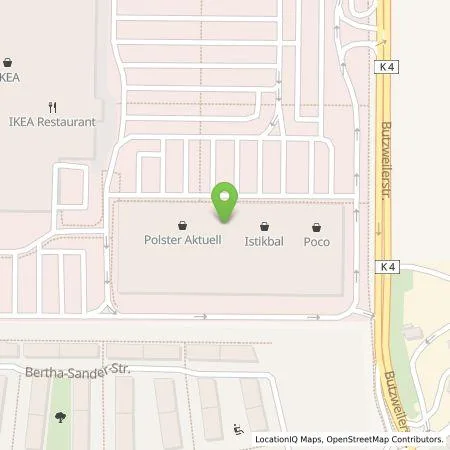 Standortübersicht der Tankstelle EnBW mobility+ AG und Co.KG in 50829 Köln