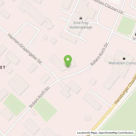 Standortübersicht der Tankstelle GP Joule Connect GmbH in 25813 Husum