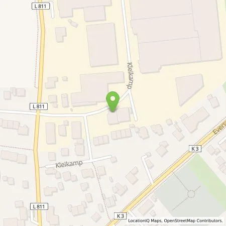 Standortübersicht der Tankstelle GP Joule Connect GmbH in 48351 Everswinkel