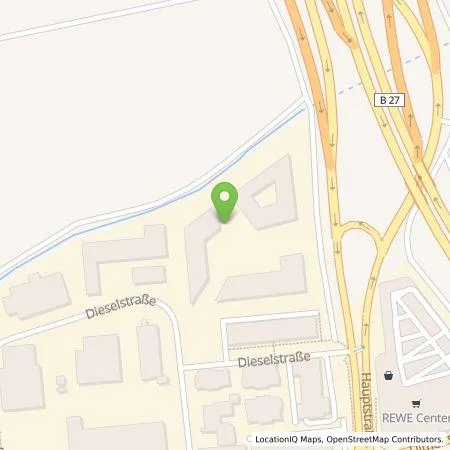 Standortübersicht der Tankstelle GP Joule Connect GmbH in 70771 Leinfelden-Echterdingen