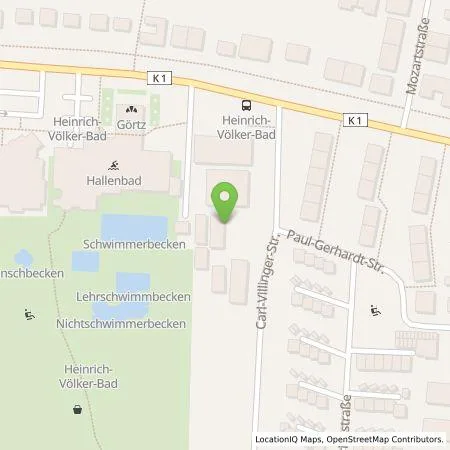 Standortübersicht der Tankstelle EWR AG in 67549 Worms