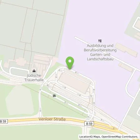 Standortübersicht der Tankstelle TankE GmbH in 50829 Köln