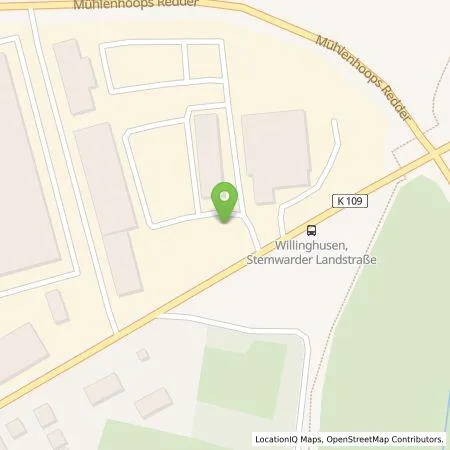 Standortübersicht der Tankstelle Richter Baustoffe GmbH in 22885 Barsbüttel