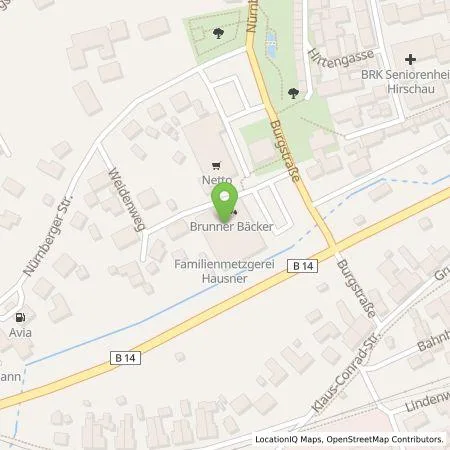 Standortübersicht der Tankstelle Netto Marken-Discount Stiftung & Co. KG in 92242 Hirschau