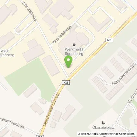 Standortübersicht der Tankstelle EnBW mobility+ AG und Co.KG in 28865 Lilienthal