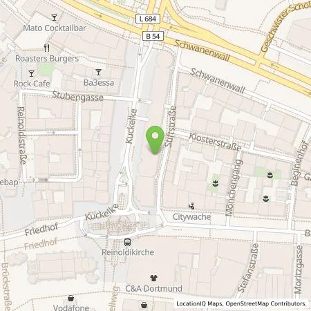 Standortübersicht der Tankstelle Servipark Deutschland GmbH in 44135 Dortmund