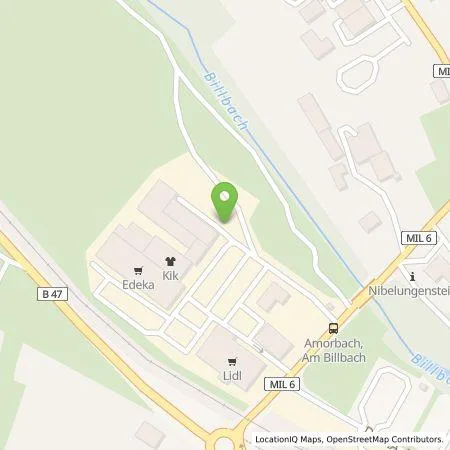 Standortübersicht der Tankstelle Greenman Energy Operations GmbH & Co. KG in 63916 Amorbach