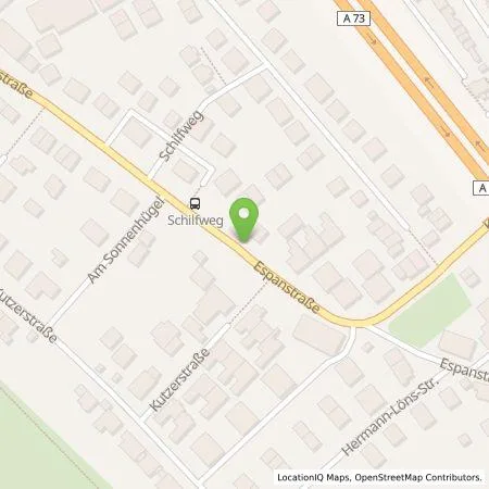 Standortübersicht der Tankstelle infra fürth service gmbh in 90765 Fürth