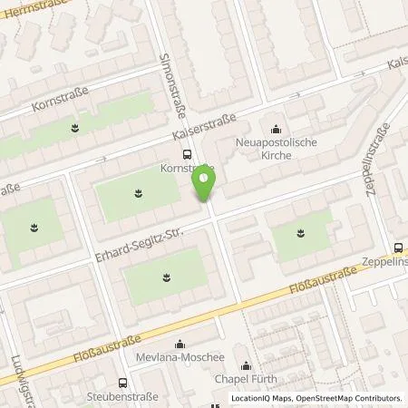 Standortübersicht der Tankstelle infra fürth service gmbh in 90763 Fürth