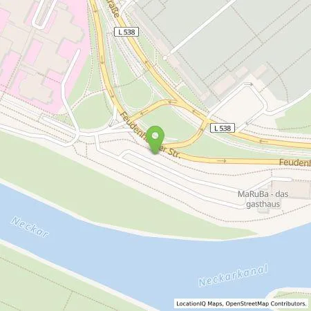 Standortübersicht der Tankstelle MVV Energie AG in 68167 Mannheim