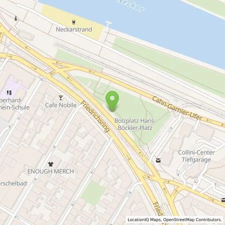 Standortübersicht der Tankstelle MVV Energie AG in 68161 Mannheim