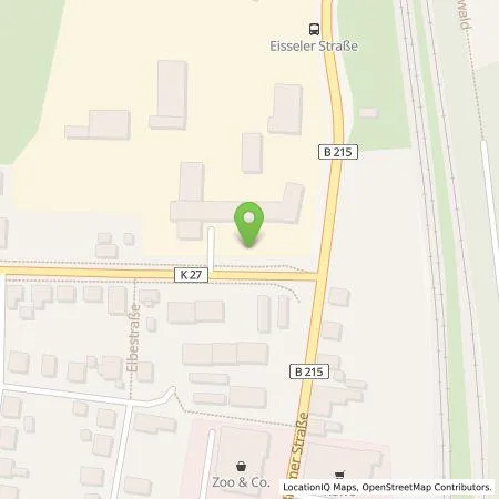 Standortübersicht der Tankstelle Matthäi Energie GmbH in 27283 Verden (Aller)