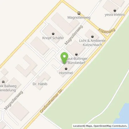 Standortübersicht der Tankstelle HomE of Mobility GmbH in 63741 Aschaffenburg