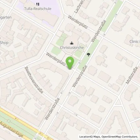 Standortübersicht der Tankstelle MVV Energie AG in 68161 Mannheim