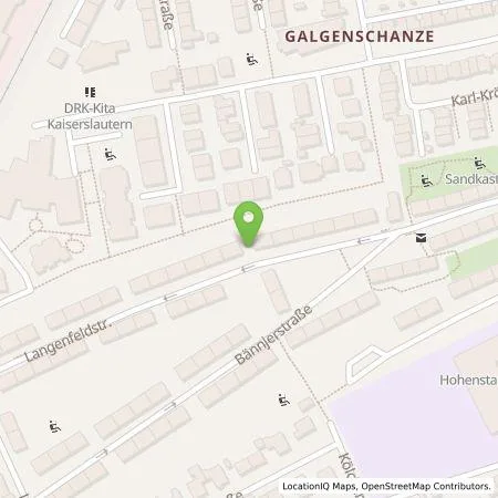 Standortübersicht der Tankstelle Ladestationen Südwest GmbH & Co. KG in 67655 Kaiserslautern