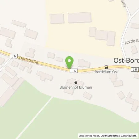 Standortübersicht der Tankstelle GP Joule Connect GmbH in 25852 Bordelum