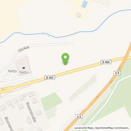 Standortübersicht der Tankstelle EnBW mobility+ AG und Co.KG in 73347 Mühlhausen im Täle