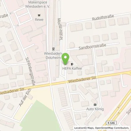 Standortübersicht der Tankstelle ESWE Versorgungs AG in 65199 Wiesbaden