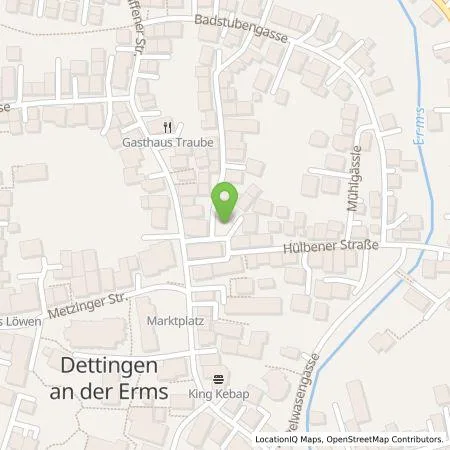 Standortübersicht der Tankstelle deer GmbH in 72581 Dettingen an der Erms
