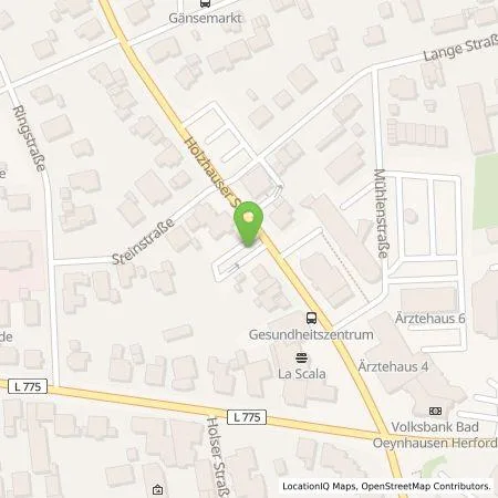 Standortübersicht der Tankstelle eze.network GmbH in 32257 Bünde