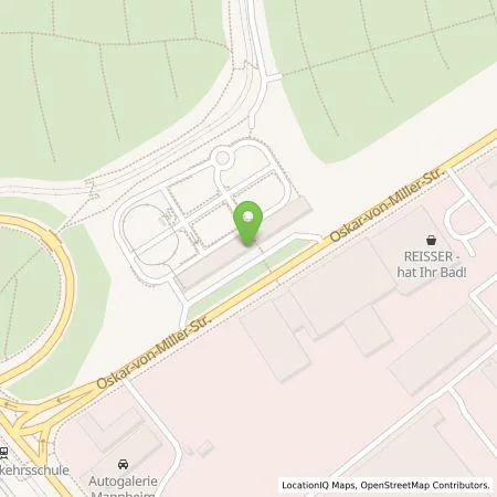 Standortübersicht der Tankstelle MVV Energie AG in 68309 Mannheim