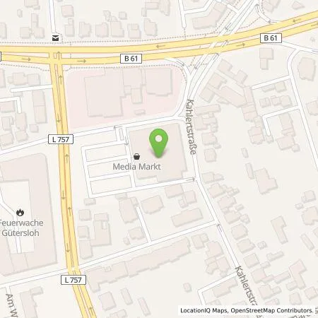 Standortübersicht der Tankstelle EnBW mobility+ AG und Co.KG in 33330 Gütersloh