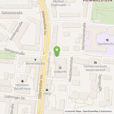 Standortübersicht der Tankstelle N-ERGIE Aktiengesellschaft in 90461 Nürnberg