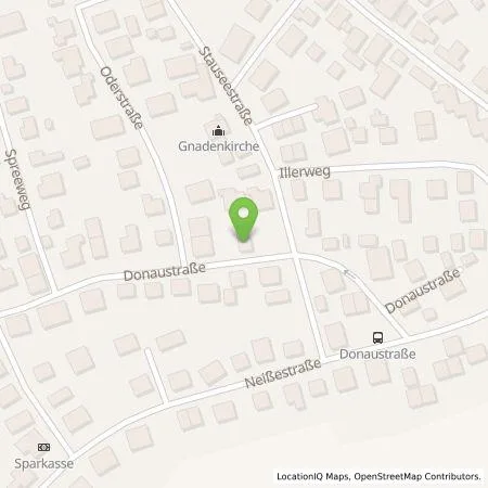 Standortübersicht der Tankstelle HONE Energie GmbH in 84036 Landshut