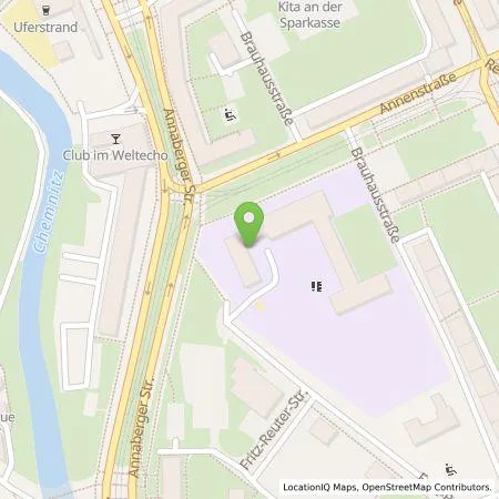 Standortübersicht der Tankstelle Annemarie Katrin Feicke in 09117 Chemnitz