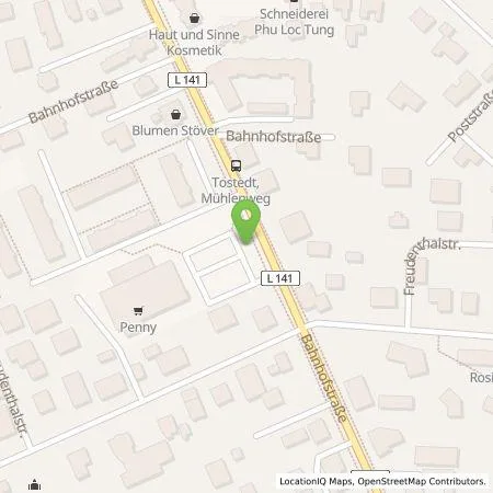 Standortübersicht der Tankstelle EnBW mobility+ AG und Co.KG in 21255 Tostedt