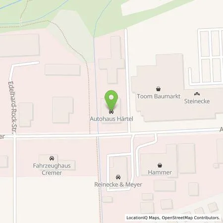 Standortübersicht der Tankstelle Autohaus Härtel GmbH in 38304 Wolfenbüttel