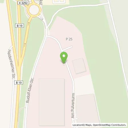 Standortübersicht der Tankstelle EnBW Ostwürttemberg DonauRies AG in 73447 Oberkochen