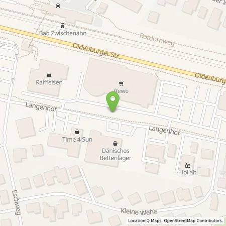 Standortübersicht der Tankstelle EnBW mobility+ AG und Co.KG in 26160 Bad Zwischenahn