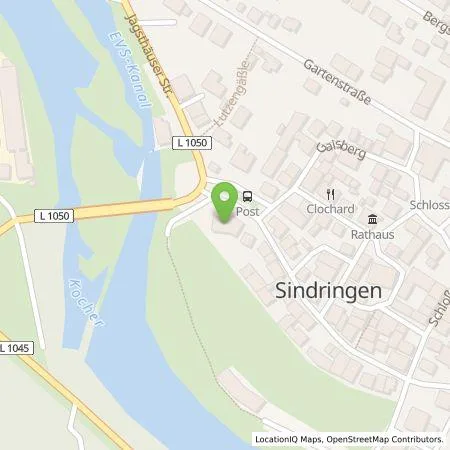 Standortübersicht der Tankstelle EnBW Ostwürttemberg DonauRies AG in 74670 Forchtenberg