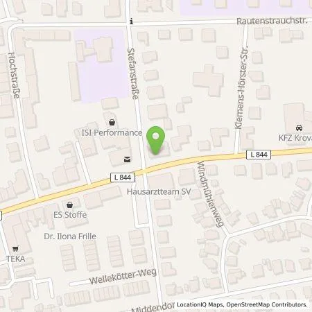 Standortübersicht der Tankstelle HOCHTIEF Ladepartner GmbH in 59075 Hamm