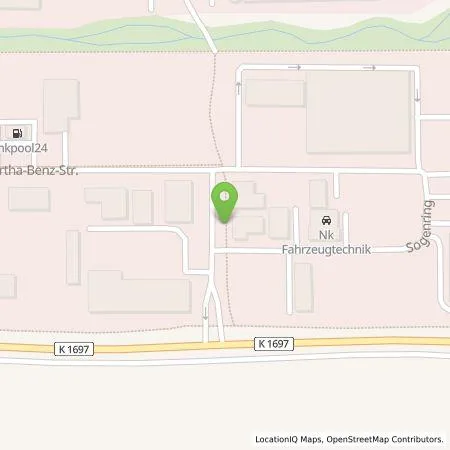 Standortübersicht der Tankstelle EnBW Ostwürttemberg DonauRies AG in 71665 Vaihingen an der Enz