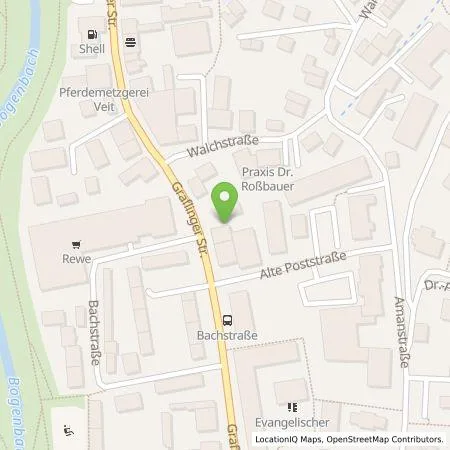 Standortübersicht der Tankstelle Stadtwerke Deggendorf GmbH in 94469 Deggendorf