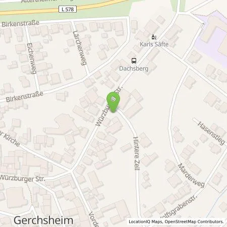 Standortübersicht der Tankstelle EnBW Ostwürttemberg DonauRies AG in 97950 Großrinderfeld