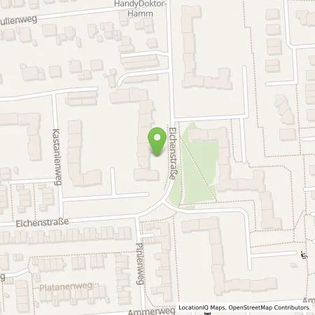 Standortübersicht der Tankstelle HOCHTIEF Ladepartner GmbH in 59071 Hamm