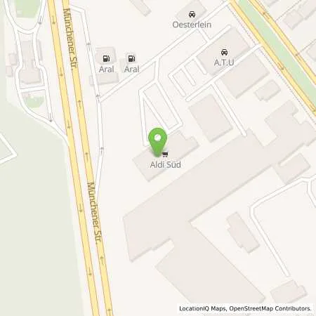 Standortübersicht der Tankstelle ALDI SÜD in 90469 Nürnberg