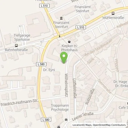 Standortübersicht der Tankstelle ESB GmbH Elektromontage und Steuerungsbau in 48565 Steinfurt