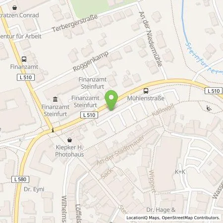 Standortübersicht der Tankstelle ESB GmbH Elektromontage und Steuerungsbau in 48565 Steinfurt