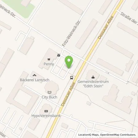 Standortübersicht der Tankstelle TotalEnergies Charging Solutions Deutschland GmbH in 06766 Bitterfeld-Wolfen