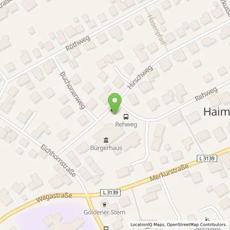 Standortübersicht der Tankstelle RhönEnergie Fulda GmbH in 36041 Fulda