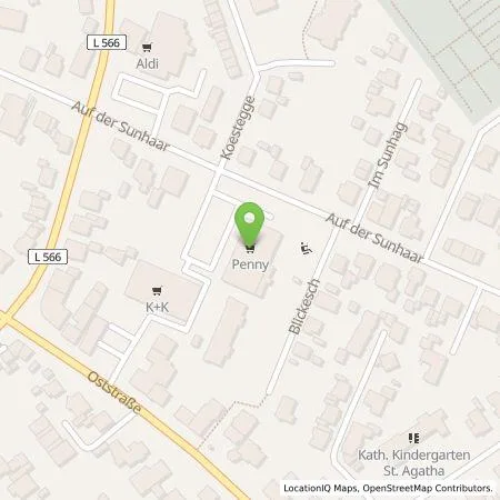 Standortübersicht der Tankstelle EnBW mobility+ AG und Co.KG in 48599 Gronau (Westf.)