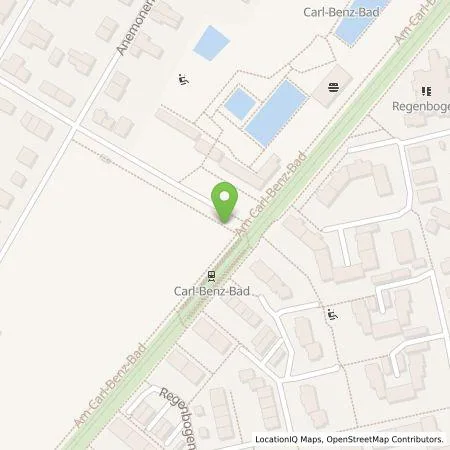 Standortübersicht der Tankstelle MVV Energie AG in 68305 Mannheim