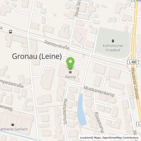 Standortübersicht der Tankstelle EnBW mobility+ AG und Co.KG in 31028 Gronau (Leine)