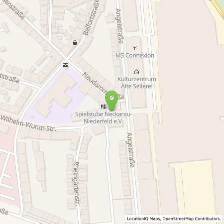 Standortübersicht der Tankstelle MVV Energie AG in 68199 Mannheim