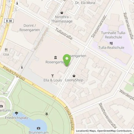 Standortübersicht der Tankstelle MVV Energie AG in 68165 Mannheim